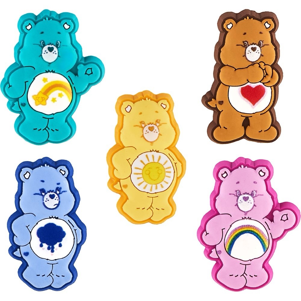 Care Bears Crocs Jibbitz Charms Set of 5 NWT - Picture 12 of 12